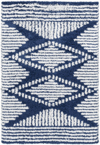 Urban Shag 114 X 79 inch Navy Rug, Rectangle