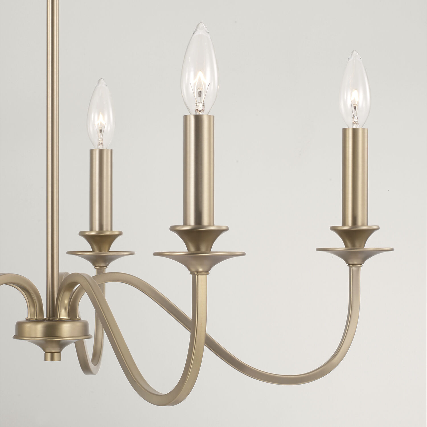 Weston 5 Light 26 inch Matte Brass Chandelier Ceiling Light