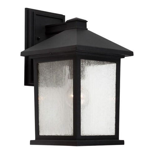 Signature 1 Light 14 inch Black Outdoor Wall Light