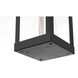 Peter 1 Light 11 inch Black Outdoor Wall Sconce