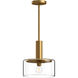 Alora Mood Royale 1 Light 10 inch Aged Gold Pendant Ceiling Light