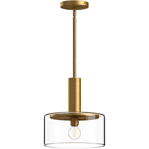 Alora Mood Royale 1 Light 10 inch Aged Gold Pendant Ceiling Light