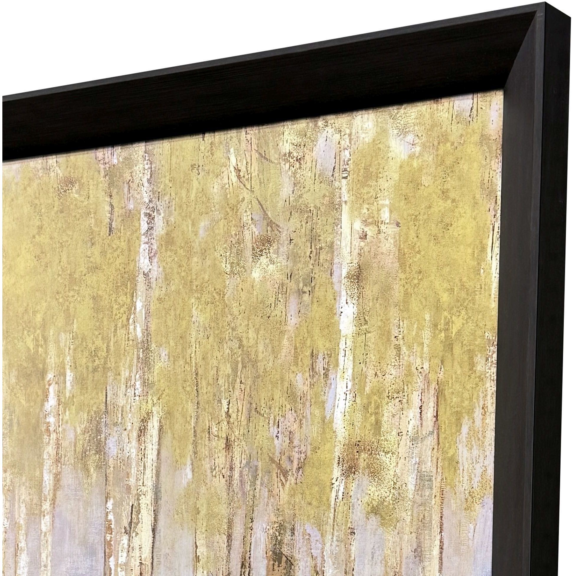 New Estate Yellow and Green and Brown and Multi Framed Art