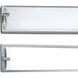 Alto Sconce Wall Light in Chrome