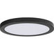 Chip LED 12 inch Black Flush Mount Ceiling Light