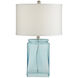 Bleu 25 inch 150.00 watt Sky Blue Table Lamp Portable Light
