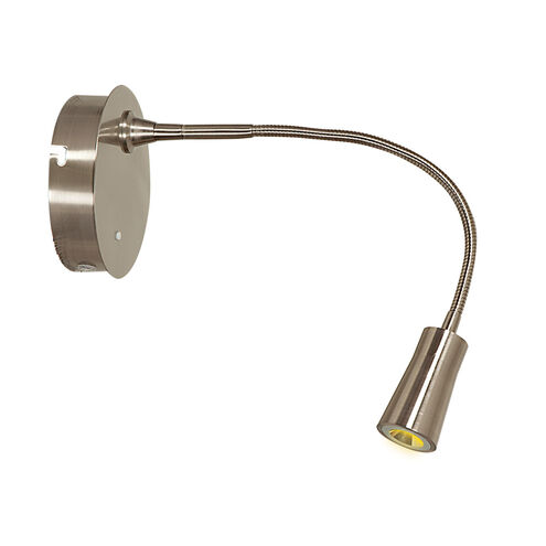 Epiphanie LED 5 inch Brushed Steel Wall Task Light Wall Light