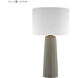 Eilat 27 inch 100.00 watt Polished Concrete Outdoor Table Lamp in Incandescent