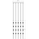 Constellation Cosmic Cube LED 20.5 inch Satin Brass Chandelier Ceiling Light in 2700K, Clear Faceted Acrylic, 10 FT. Cord