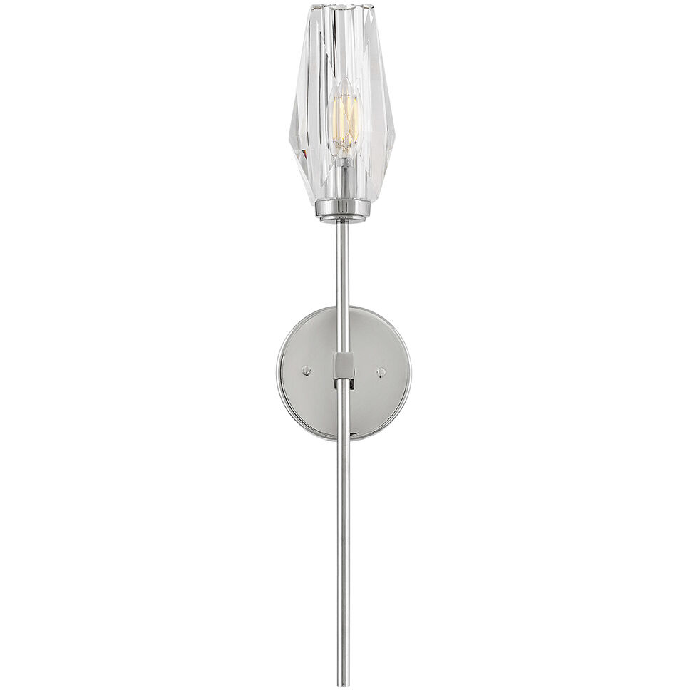 Ana Sconce Wall Light in Polished Nickel