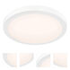 Prime 1 Light 12 inch White Flushmount Ceiling Light