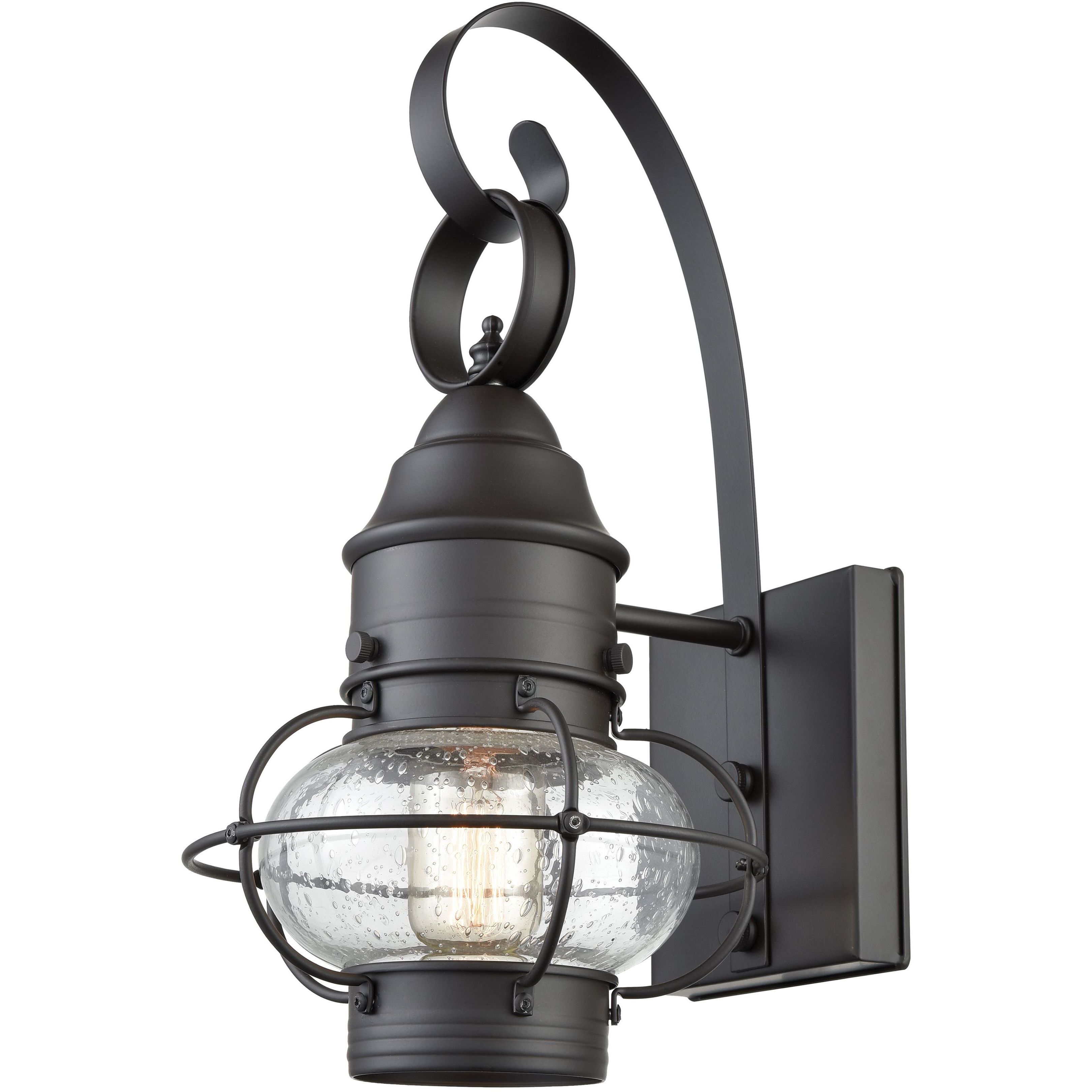 Onion 1 Light 15 inch Oil Rubbed Bronze Outdoor Sconce