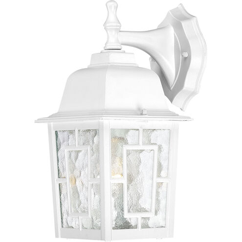 Banyan 1 Light 12 inch White Outdoor Wall Sconce