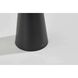 Ozzie 11.25 inch 1.50 watt Black LED Cordless Table Lamp Portable Light