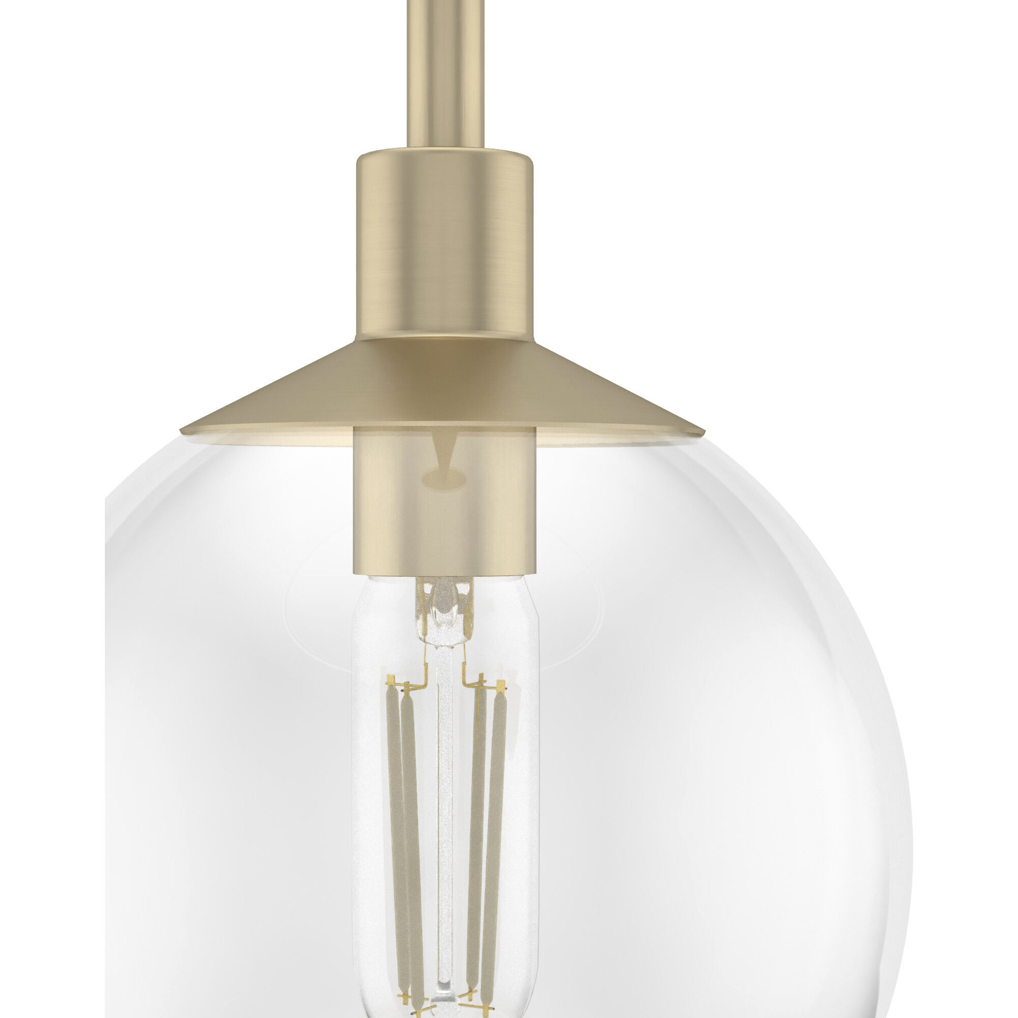 Xidane 1 Light 6 inch Alturas Gold Mini Pendant Ceiling Light