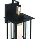 Greyson 1 Light 7.5 inch Brass and Black Wall Sconce Wall Light