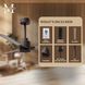 Atlas Alessandra 72 inch Textured Bronze with Gray Ash Blades Indoor/Outdoor Ceiling Fan