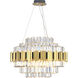 Canada 18 Light 24 inch Gold Chandelier Ceiling Light