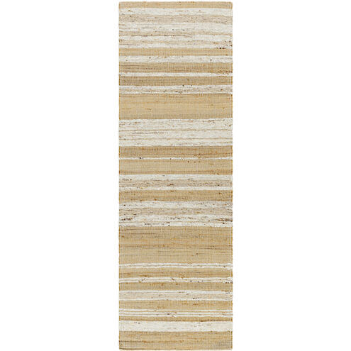 Geneva 96 X 30 inch Tan Rug, Runner