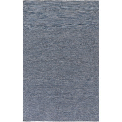 Everett 90 X 60 inch Dark Blue/Black Indoor Area Rug, Acrylic