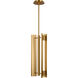 Kelly by Kelly Wearstler Carson LED 9 inch Burnished Brass Pendant Ceiling Light