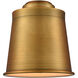 Addison Brushed Brass 5 inch Metal Shade