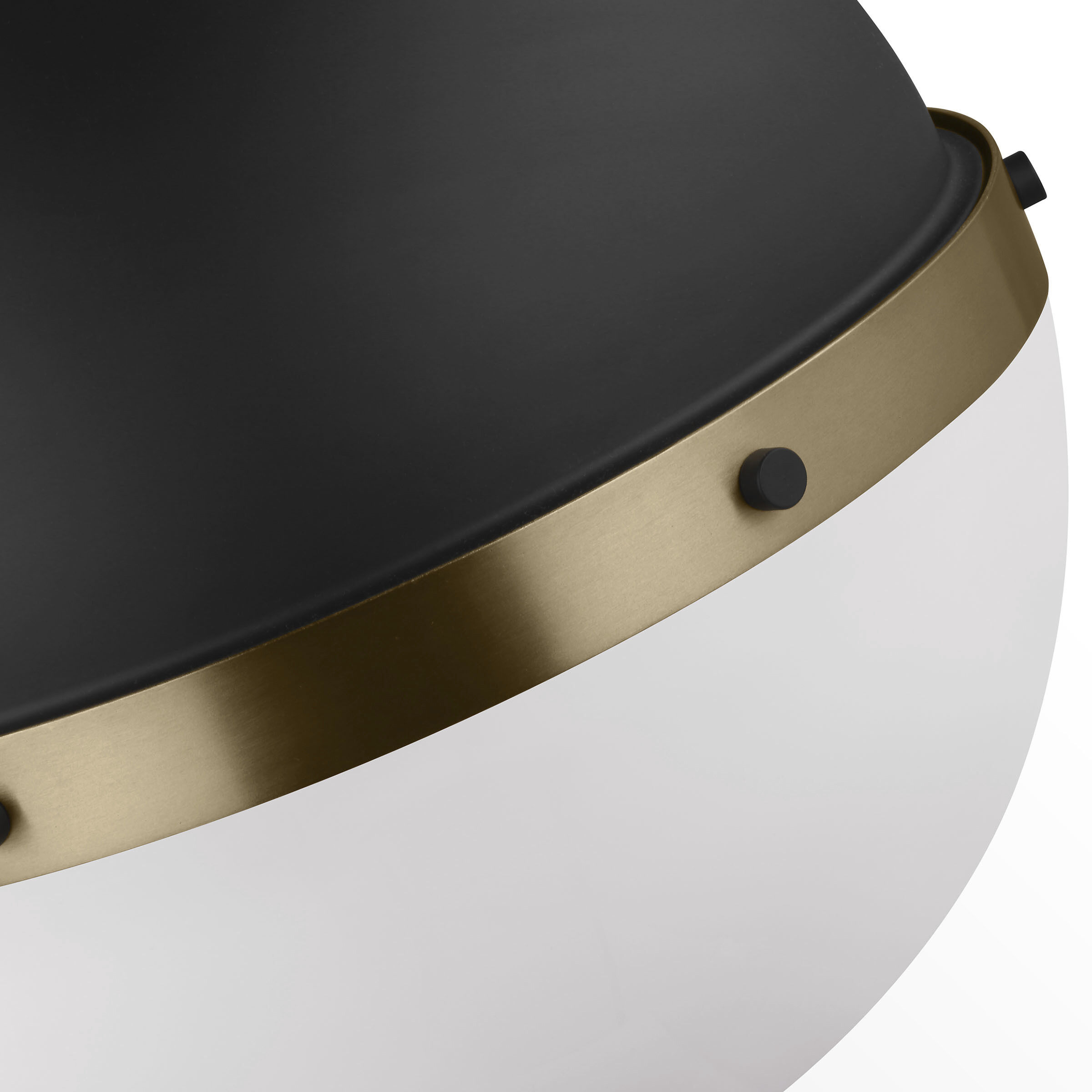 TOB by Thomas O'Brien Hanks Pendant Ceiling Light in Midnight Black