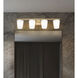 Nextra 4 Light 32 inch Modern Gold Bath Vanity Wall Light