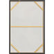 Cameron Multi - White and Black and Tan and Blue and Rose Wall Art