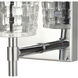 Lightweave 1 Light 6 inch Polished Nickel Vanity Light Wall Light
