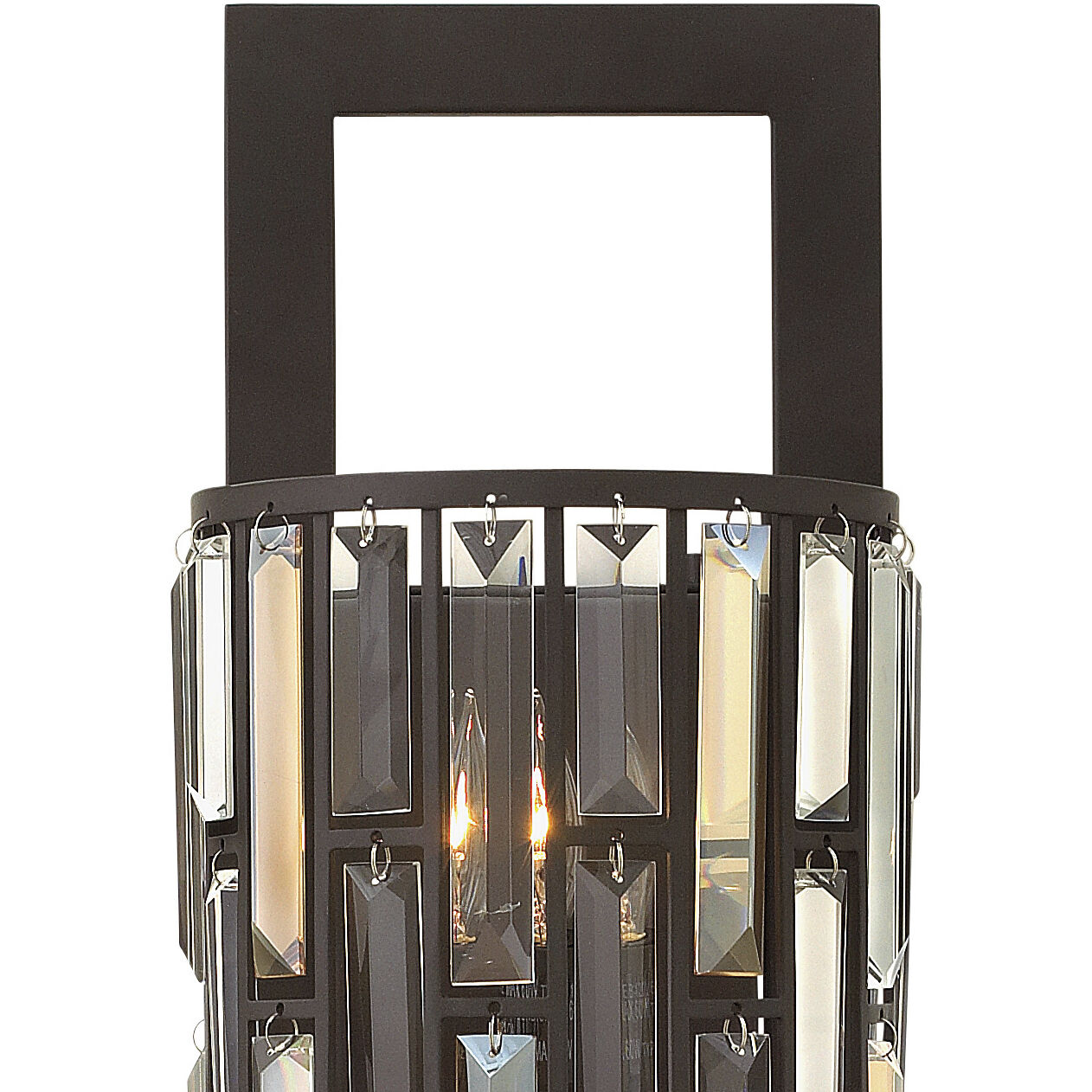 Gemma LED 8 inch Vintage Bronze Sconce Wall Light