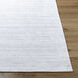 Grandeur 108 X 72 inch Light Silver Handmade Rug in 6 x 9