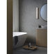 Atticus LED 23.62 inch Polished Chrome Bathroom Wall Light