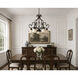 Manor 5 Light 25.5 inch Oil Rubbed Bronze Down Light Chandelier Ceiling Light