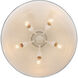 Alison 5 Light 21 inch Vintage Gold Pendant Ceiling Light in Antique Matte Navy