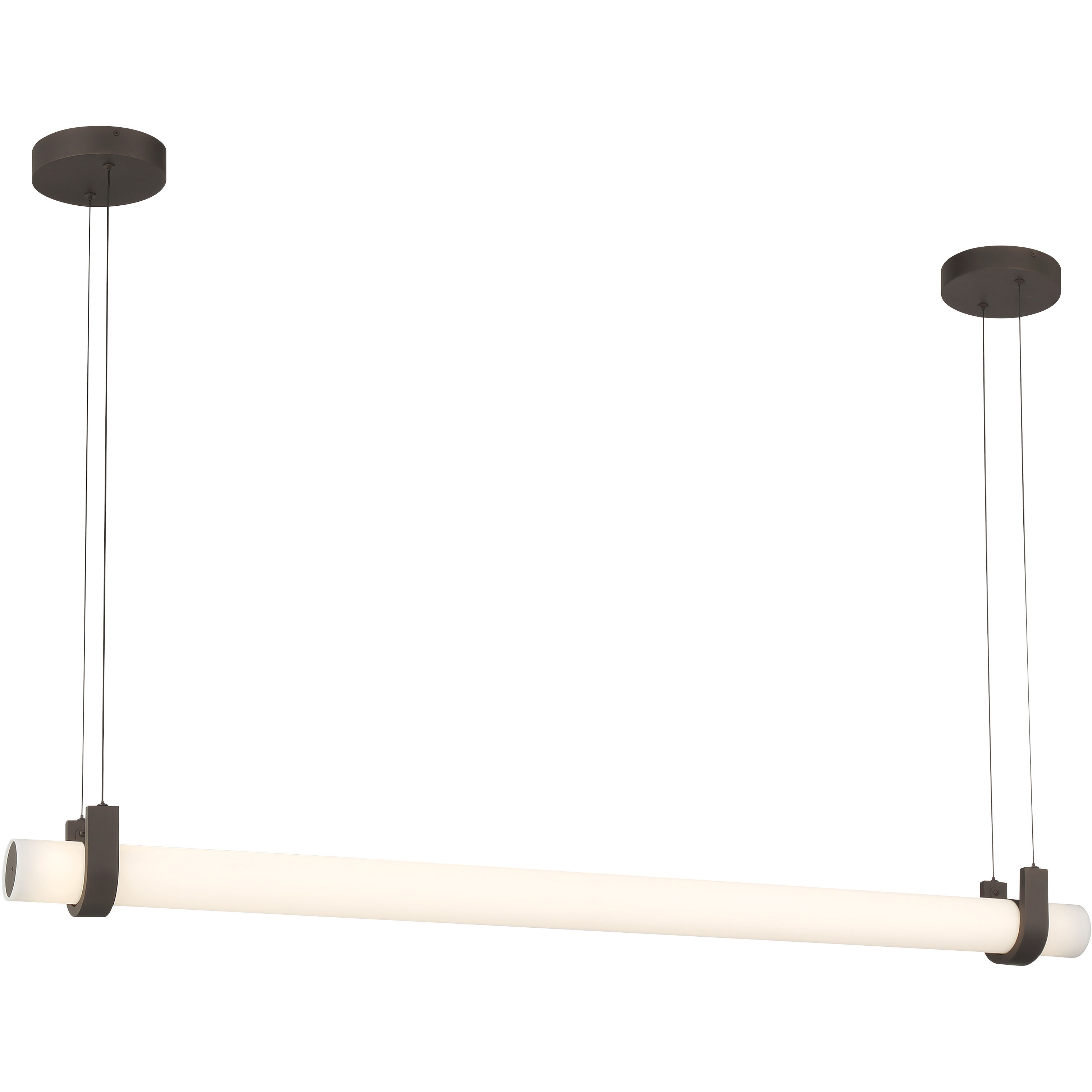 Sorelle LED 58 inch Dark Bronze Linear Chandelier Ceiling Light