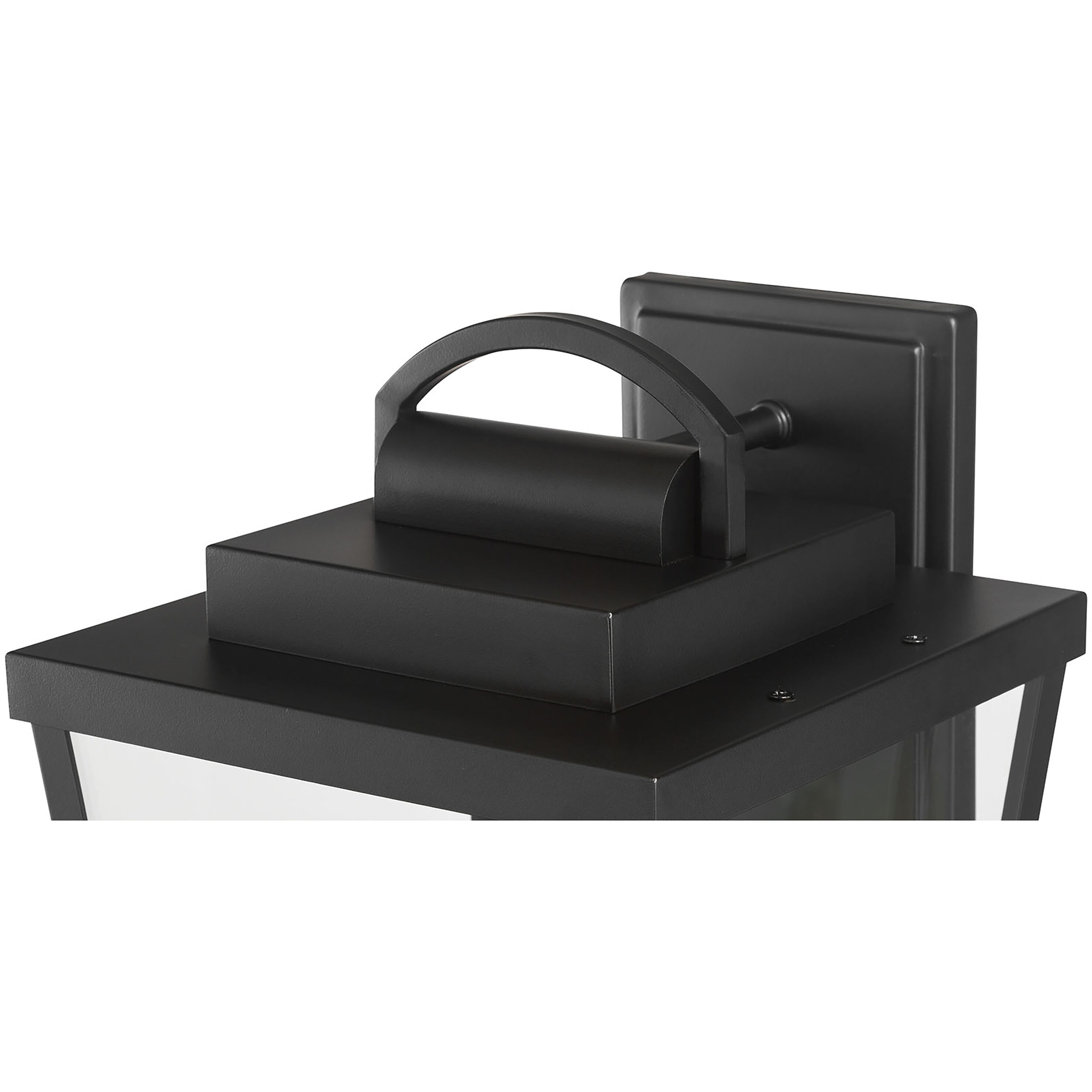 Brenwick 3 Light 17 inch Powder Coated Black Outdoor Wall Sconce