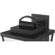 Brenwick 3 Light 17 inch Powder Coated Black Outdoor Wall Sconce