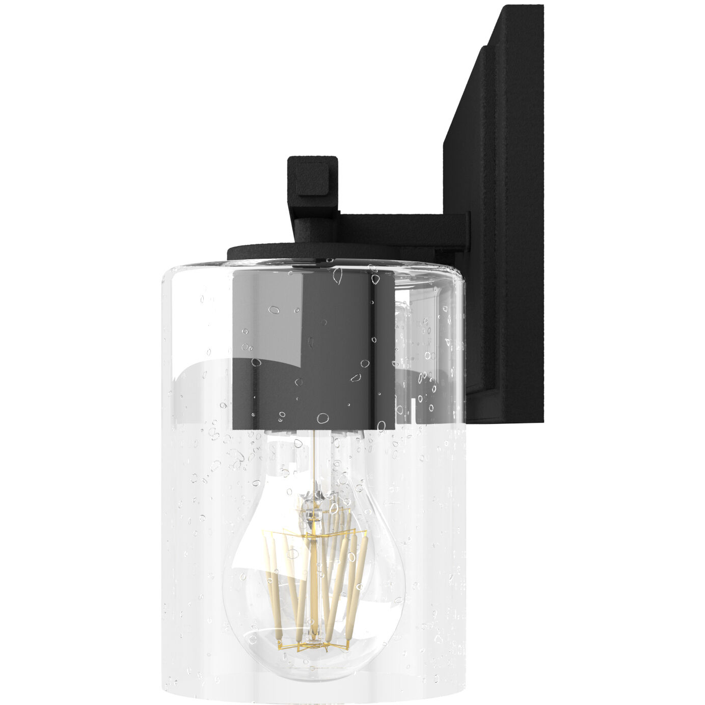 Kerrison 3 Light 21 inch Natural Black Iron Vanity Light Wall Light