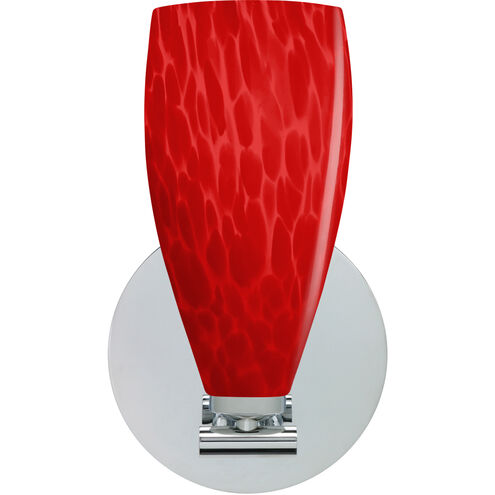 Karli LED 5 inch Polished Nickel Sconce Wall Light