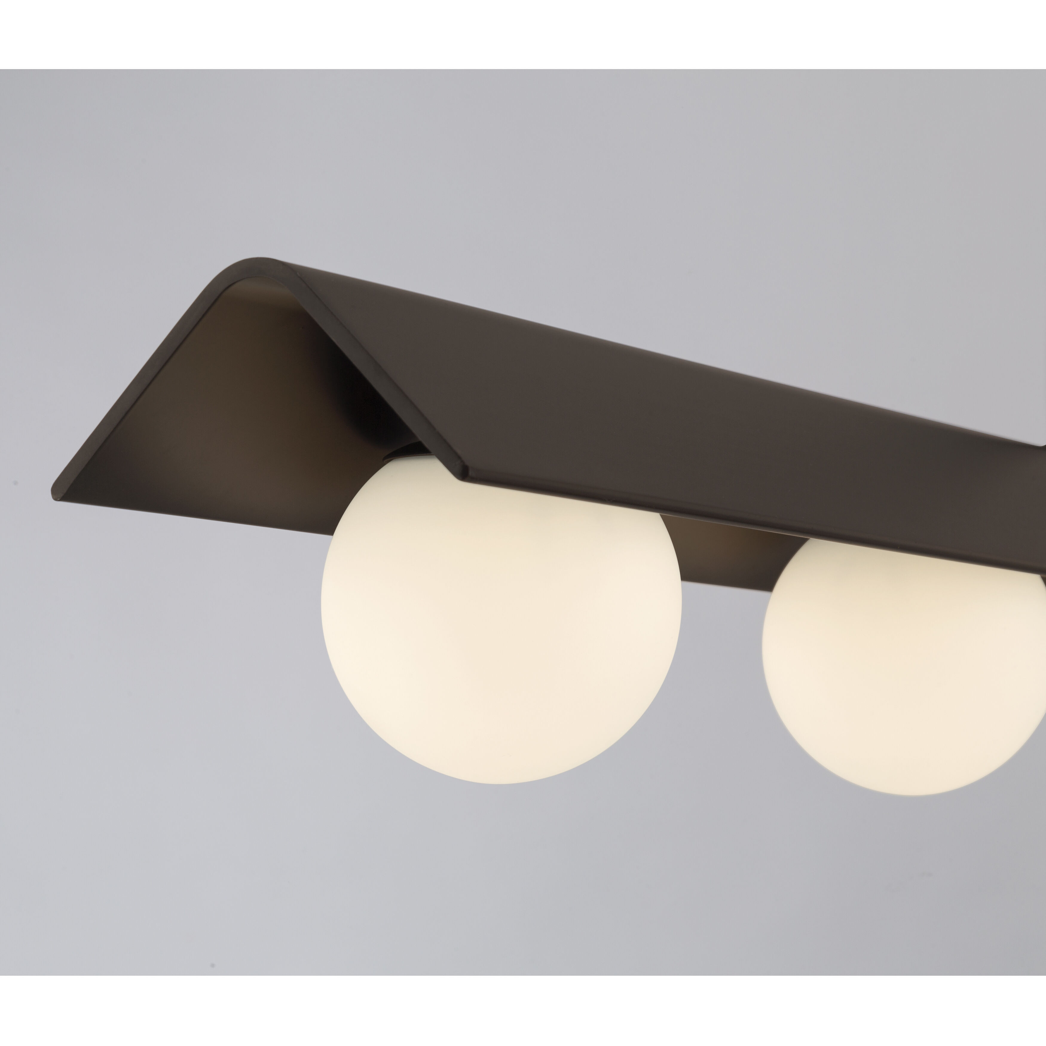 Vestra LED 54 inch Dark Bronze Linear Chandelier Ceiling Light