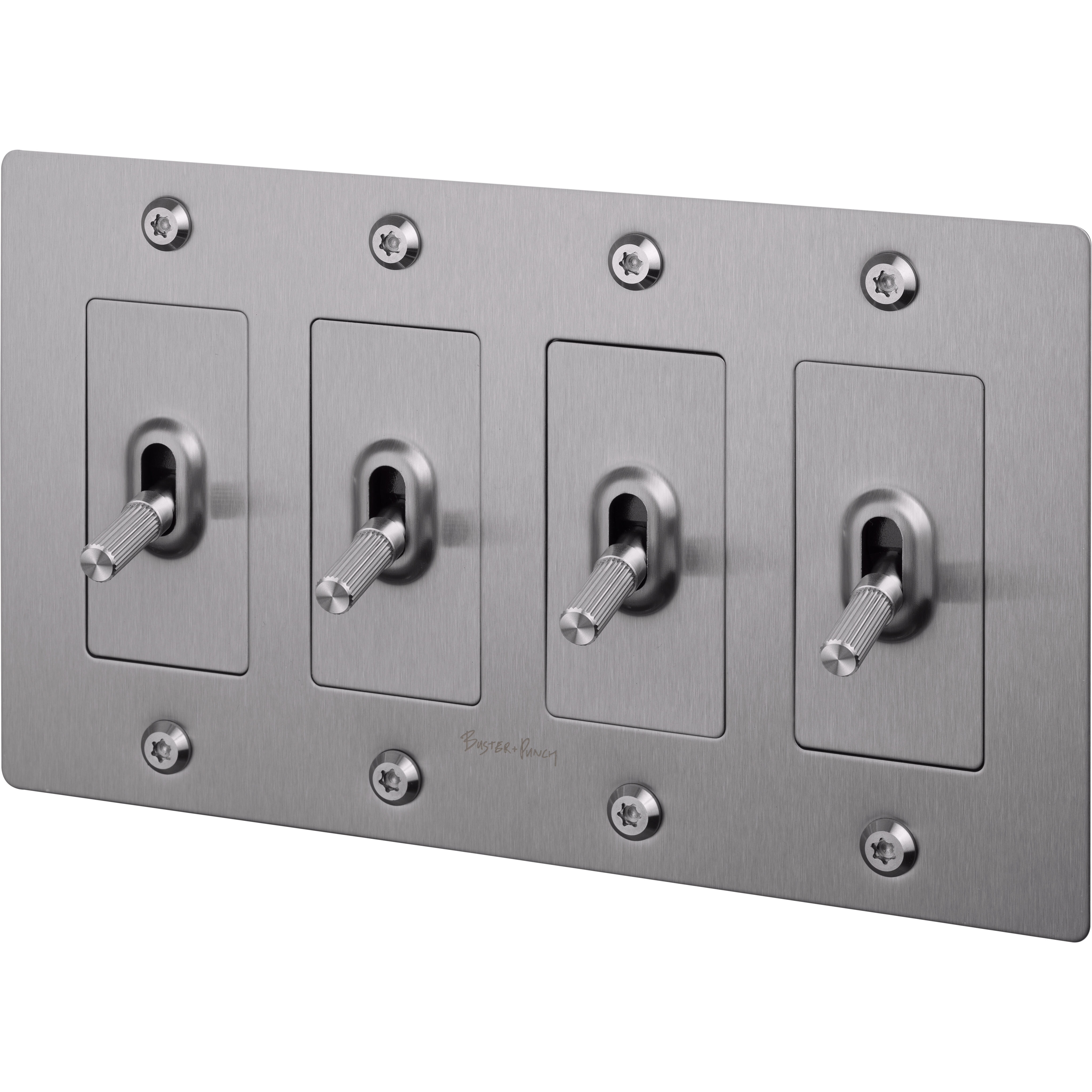 4G Toggle 120-277 Steel Light Switch