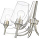 Joliet 5 Light 25 inch Brushed Nickel Chandelier Ceiling Light