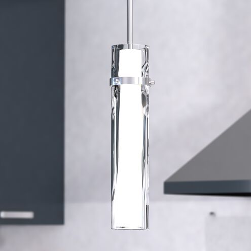 Vilo LED 4.5 inch Satin Nickel Mini Pendant Ceiling Light