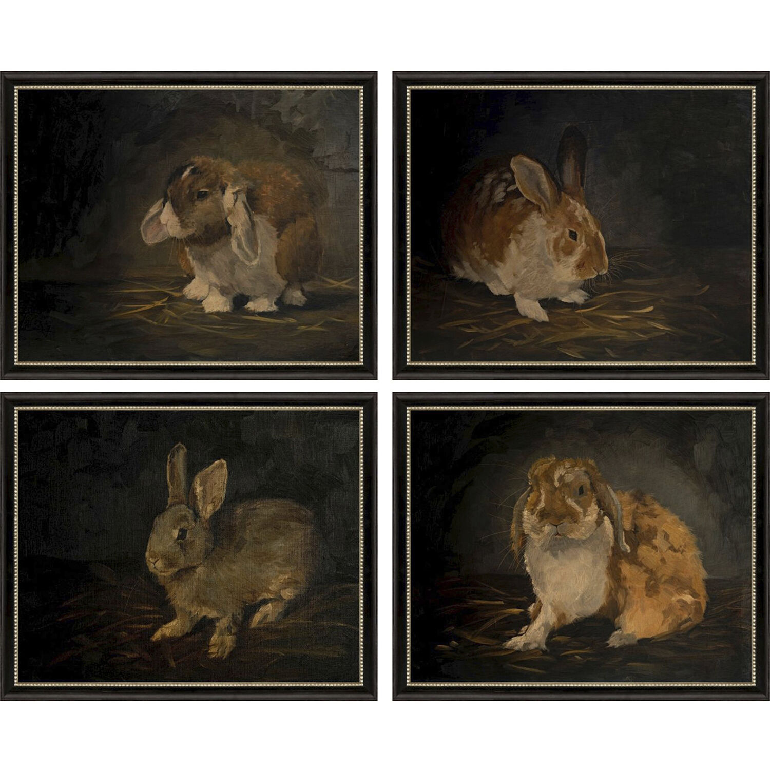 Animals Brown and Beige and Black and Neutral Framed Art
