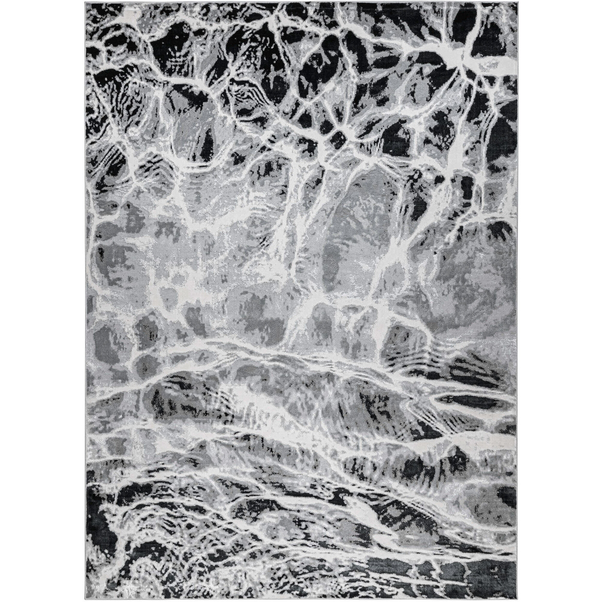 Artema 90 X 63 inch Grey Rug in 5 x 7