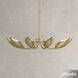 Juneway 10 Light 28 inch Luxe Gold Chandelier Ceiling Light, Medium