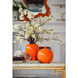 Modern 11 X 11 inch Jar in Orange