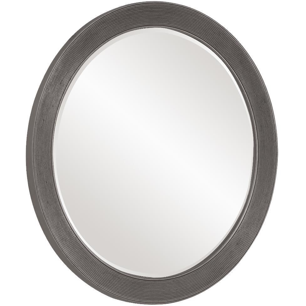 Virginia Glossy Charcoal Wall Mirror