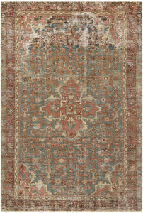 Antique One of a Kind 74 X 50 inch Rug, Rectangle